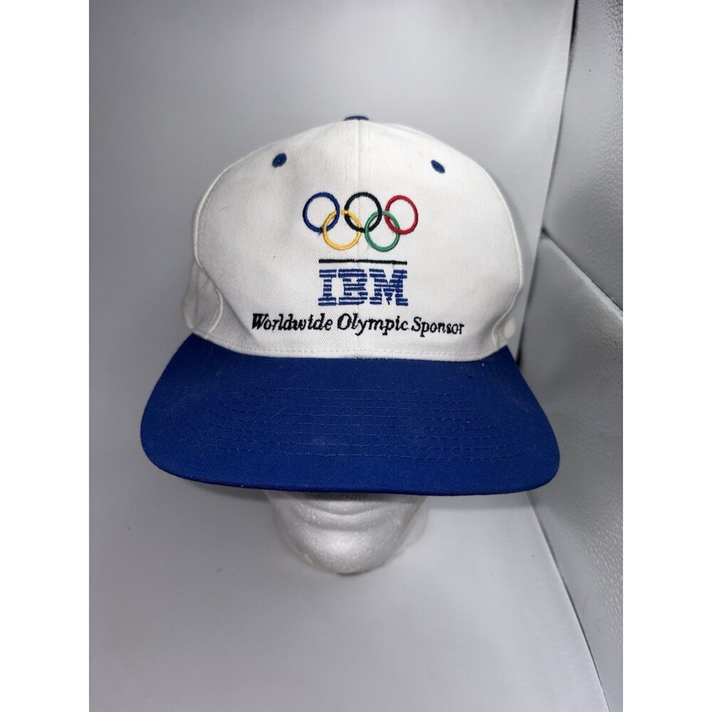 VTG IBM WORLDWIDE OLYMPIC SPONSOR CAP HAT SPORTS OLYMPICS Wear TC